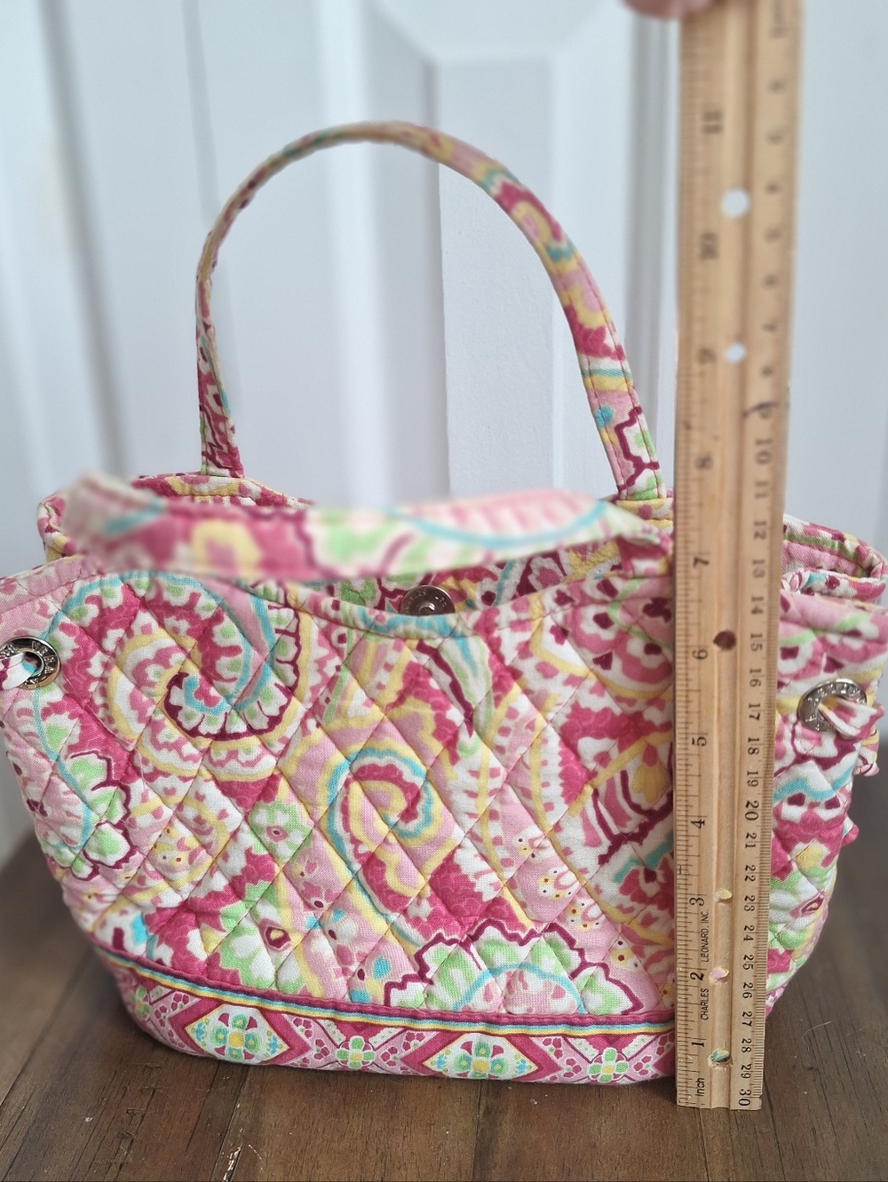 Vera Bradley Capri Melon Sherry Tote, Wallet & Eyeglass Case Set​ - Picture 5 of 13